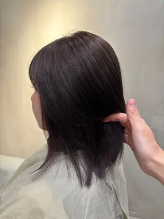 ミディアム カラー 中園康 /カラー/ブリーチのヘアスタイル