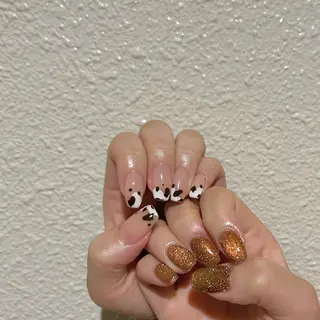 ネイル パラあり！フィルイン 美フォルムのネイルデザイン
