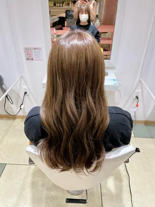 セミロング ☁️彦坂唯有/ 透明感カラー☁️のヘアスタイル