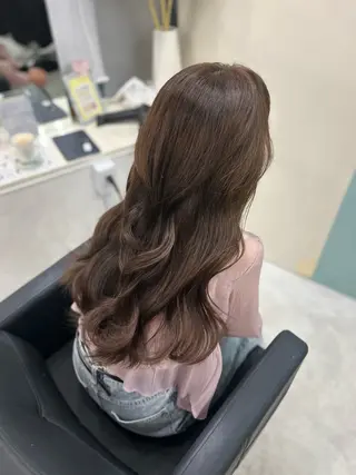 ロング MAHO/透明感カラ ー/髪質改善🍒のヘアスタイル