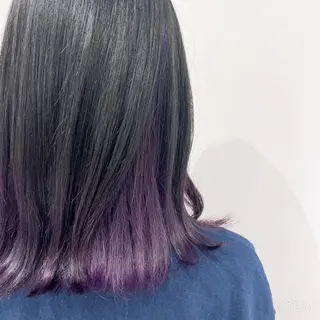 ミディアム カラー レイヤーカット// メイのヘアスタイル