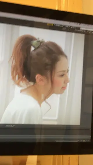 セミロング 酸性ストレート 髪質改善のヘアスタイル
