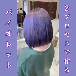 カラー 【BIBBIDI】 MIKIのヘアスタイル