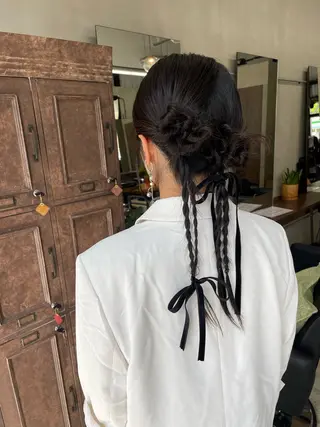 ロング 沖縄/ヘアアレンジ /ナカノのヘアスタイル