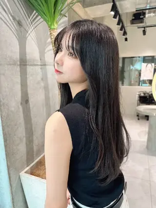 ロング ✨レイヤー/韓国 /✨ヘア山下　遥のヘアスタイル
