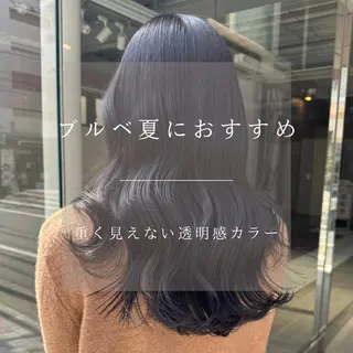 セミロング パーソナルカラー/ 小顔カット/小出朋哉のヘアスタイル