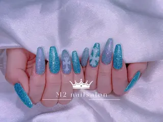 ネイル 長さだし専門店 M2 rikaのネイルデザイン