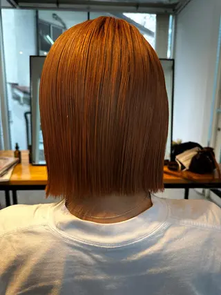 ミディアム カラー マンツーマンサロン 髪質改善⭐︎代官山のヘアスタイル