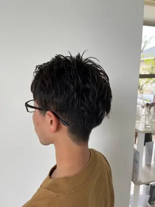 ショート メンズ 諸岡 玲のヘアスタイル
