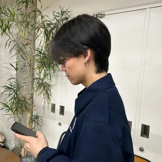 ショート メンズ 大本 メンズ/パーマのヘアスタイル