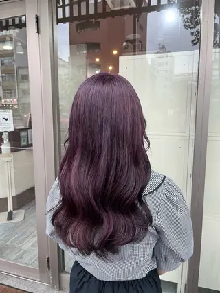 ロング カラー 村田梨乃/ minim hairのヘアスタイル