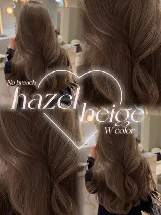 ロング カラー 新宿/韓国レイヤー 髪質改善カラー/角所のヘアスタイル