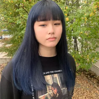 ロング 吉村 怜のヘアスタイル