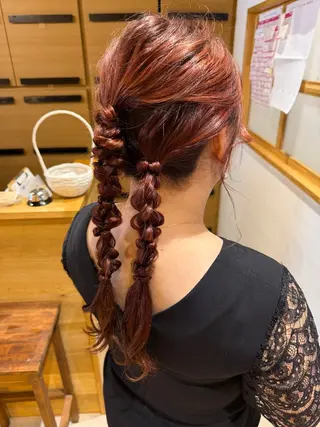 ヘアアレンジ DEUCE hair /堀 日暖のヘアスタイル