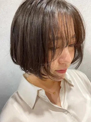ショート カラー 韓国hair ·͜· watanabeのヘアスタイル