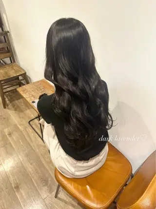 ロング カラー ヘアアレンジ Himawari♡ 柔らかいカラーのヘアスタイル