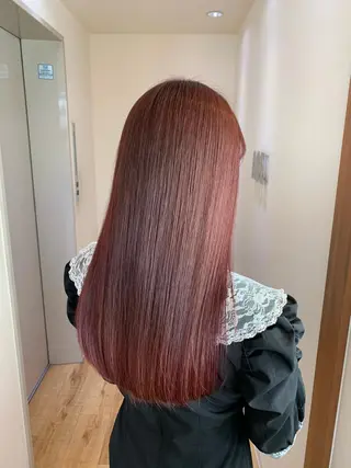 ロング カラー ヘアアレンジ 店長/ 加藤 流菜のヘアスタイル