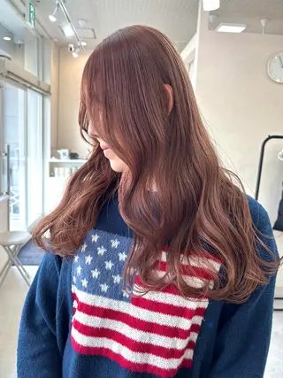 ロング カラー mir MIYUのヘアスタイル