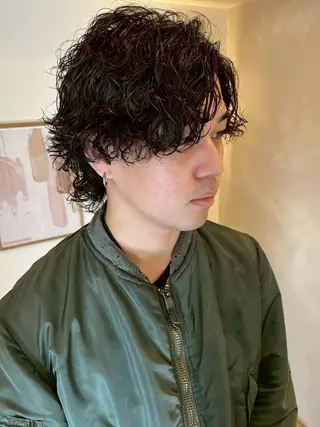 パーマ メンズ メンズパーマ/長岡 坂口祥貴/店長のヘアスタイル