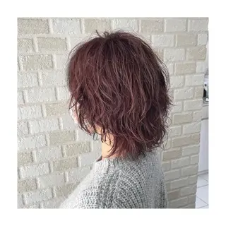 ミディアム natsuki .のヘアスタイル