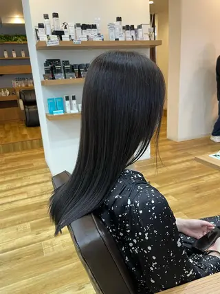 ロング 髪質改善・縮毛矯正 💎ASUKAのヘアスタイル