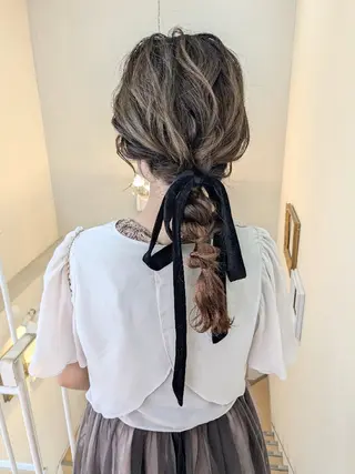 ロング ヘアアレンジ miku ヘアセット/着付けのヘアスタイル