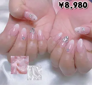 ネイル ラベンダー💖日暮里 ルル💖ネイルのネイルデザイン