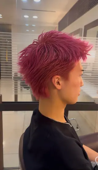 ショート 🟣タマコシトム 🟣のヘアスタイル