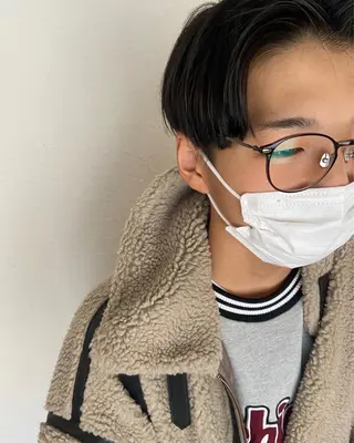 ショート カラー パーマ ヘアアレンジ メンズ キッズ ネイル マツエク・マツパ アイブロウ 久木原 ゆりのヘアスタイル