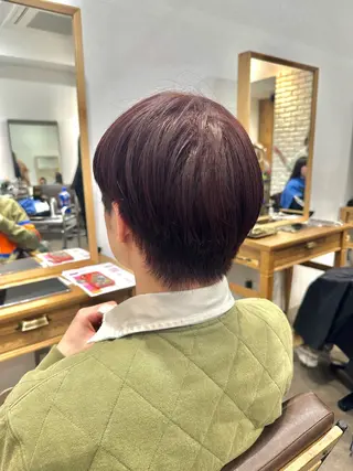 ショート カラー メンズ 【yuni】 コタロウのヘアスタイル