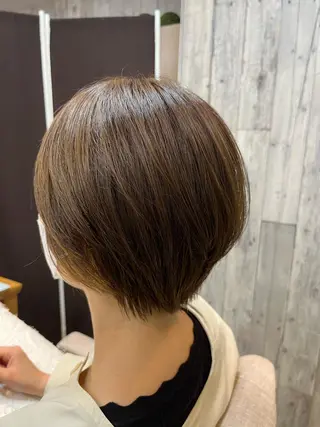 ショート カラー ショートカット 💙hiyoriのヘアスタイル