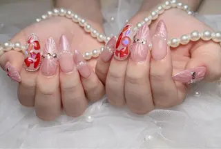 ネイル lucky nail 歌舞伎町のネイルデザイン