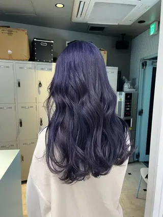 ロング カラー ブリーチカラー 🩵MIZUKIのヘアスタイル