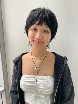 ショート パーマ/レイヤー カットmito⭐︎のヘアスタイル