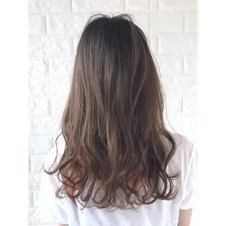 セミロング カラー 髪質改善特化KIZU /艶髪研究（京都）のヘアスタイル