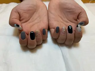ネイル 🐉✨️ ℳ🐯💚のネイルデザイン