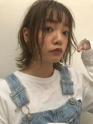ショート カラー カラー職人/上川原 雄飛のヘアスタイル