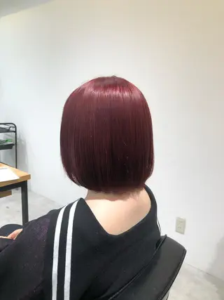 ショート カラー collet矢島/ ブリーチ/レイヤーのヘアスタイル