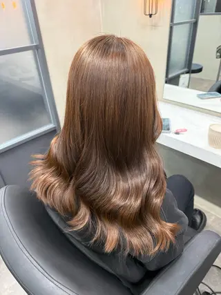 ロング カラー 木村 智美のヘアスタイル