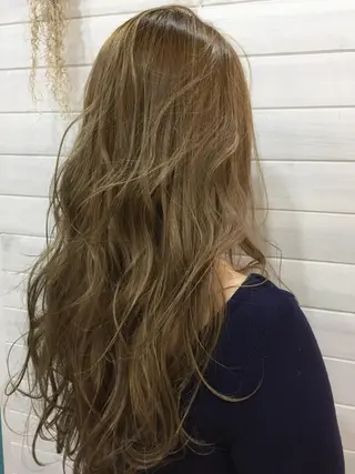 ロング カラー 北間 寛哉のヘアスタイル