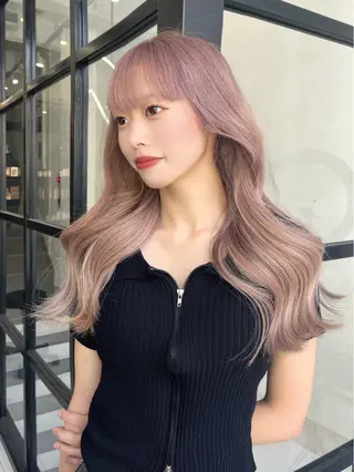 カラー maisonHALU /古吉かやのヘアスタイル