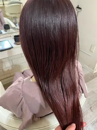 ロング カラー カラー職人 なかもと たつひろのヘアスタイル