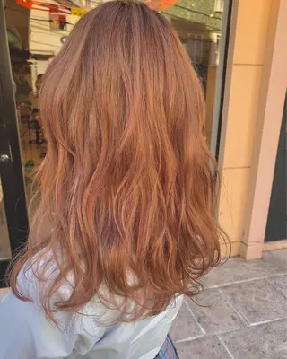 ロング カラー 山本 晶大のヘアスタイル