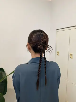 ヘアアレンジ 吉川 莉央のヘアスタイル