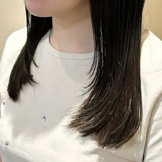ミディアム 森 いずなのヘアスタイル