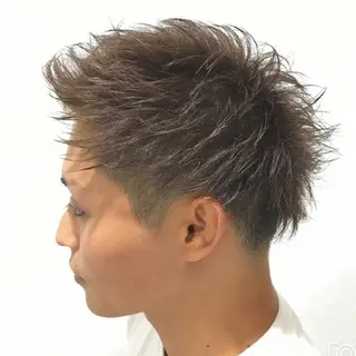 ショート カラー メンズ 【大宮】 メンズ専門吉川のヘアスタイル