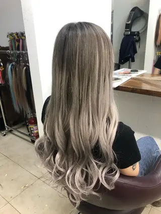 ダブルスキルエクステ /羽エクステ白石宇由のヘアスタイル