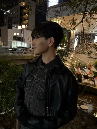 ショート メンズ 希佳/メンズ ハイトーンカラーのヘアスタイル