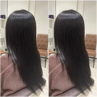 ロング カラー 全席個室 暖色カラー Zina松園優香🌸のヘアスタイル