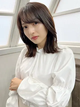 ミディアム カラー "オトナ髪”/ LAKA TOCCAのヘアスタイル